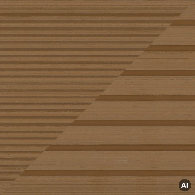 Deska tarasowa dwustronna BERGDECK Pure Teak 2,4m 25 mm, BP1