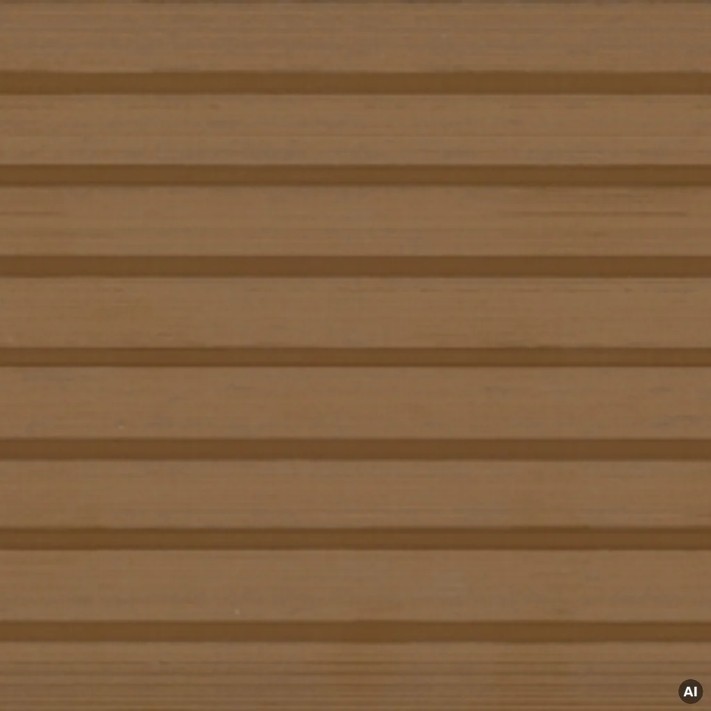 Deska tarasowa dwustronna BERGDECK Pure Teak 2,4m 25 mm, BP1007, Deska tarasowa, Deska tarasowa BERGDECK WPC Pure, Bergdeck