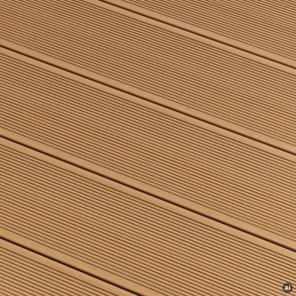 Deska tarasowa dwustronna BERGDECK Pure Teak 2,4m 25 mm, BP1007, Deska tarasowa, Deska tarasowa BERGDECK WPC Pure, Bergdeck