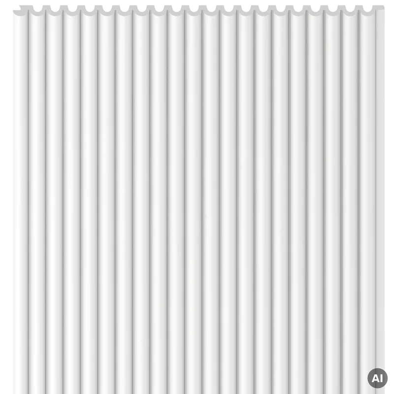 Lamele Panel Linerio XS-Line Oval White 6065810