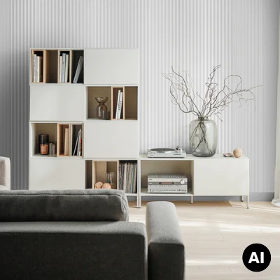 Lamele Panel Linerio XS-Line Oval White 6065810