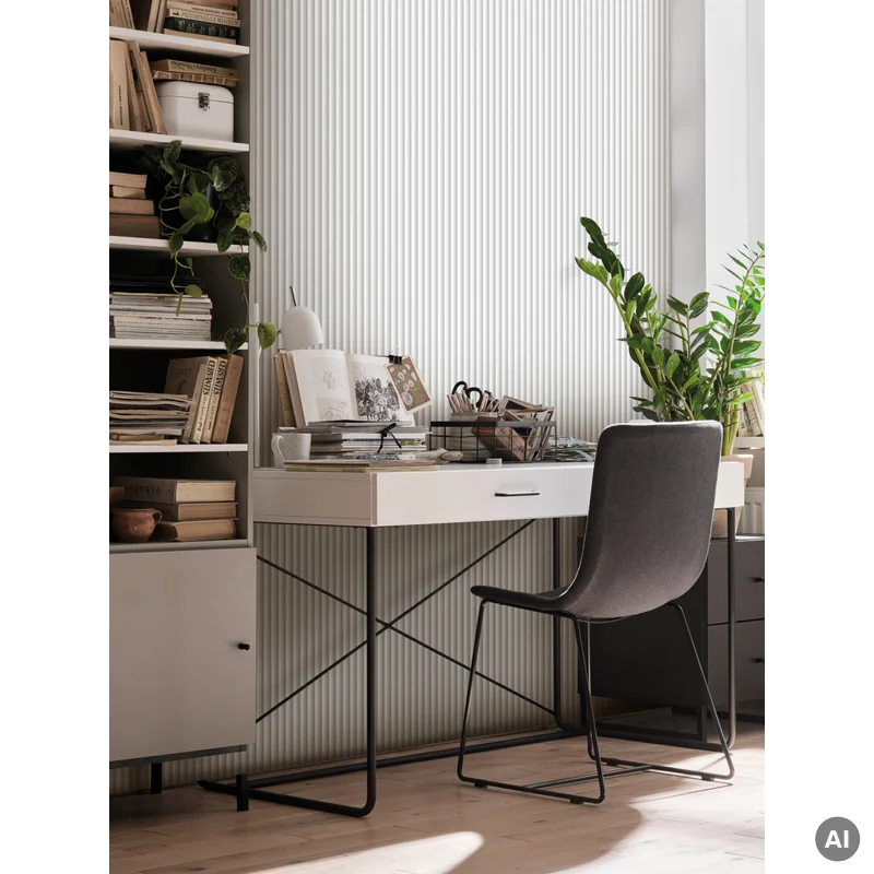 Lamele Panel Linerio XS-Line Wave White 60658, 6065811 - 2