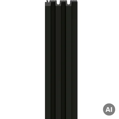 Lamele Panel Linerio M-Plus Line Black 6065814