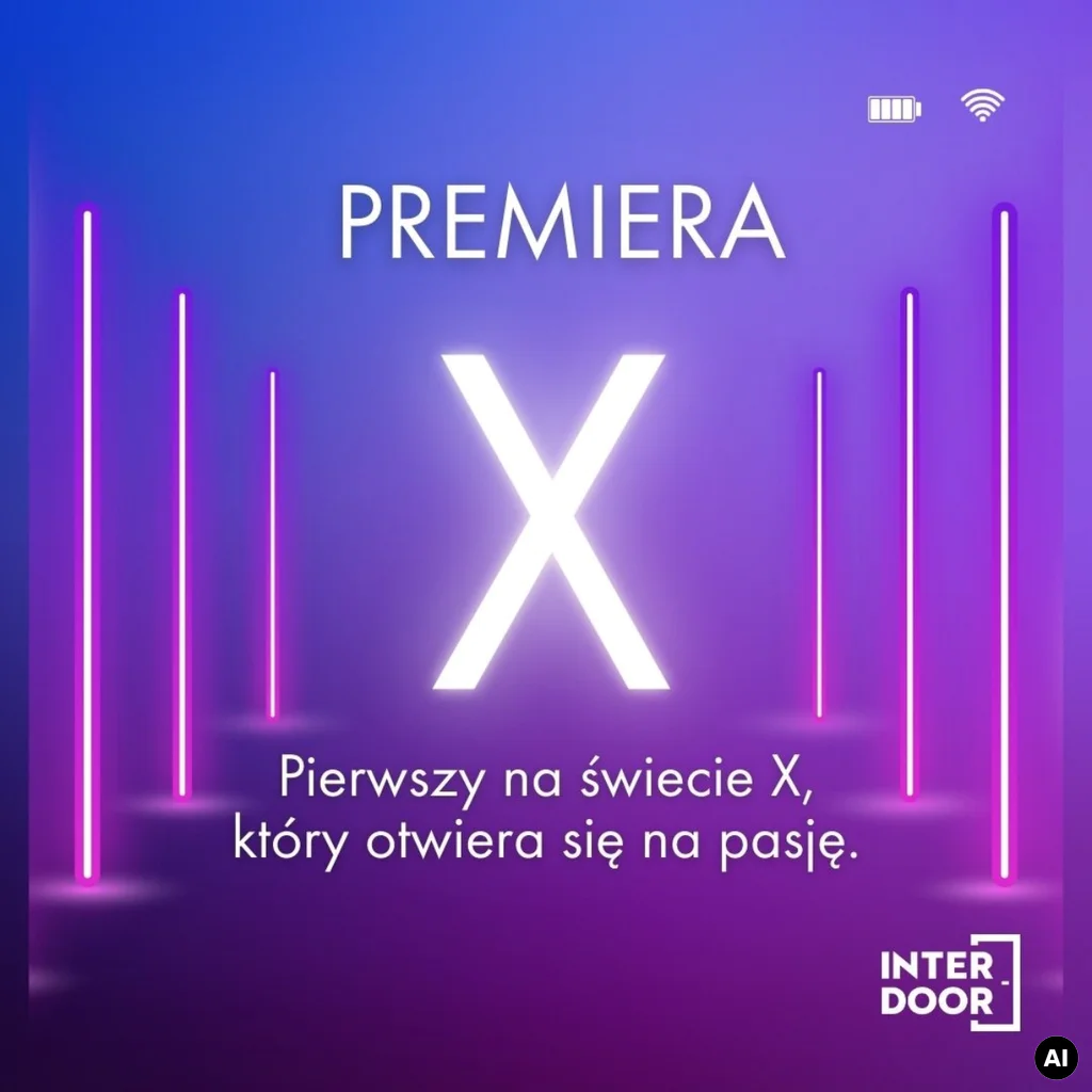 Drzwi gamingowe XDOOR, Drzwi wewnętrzne, X DOOR, Interdoor