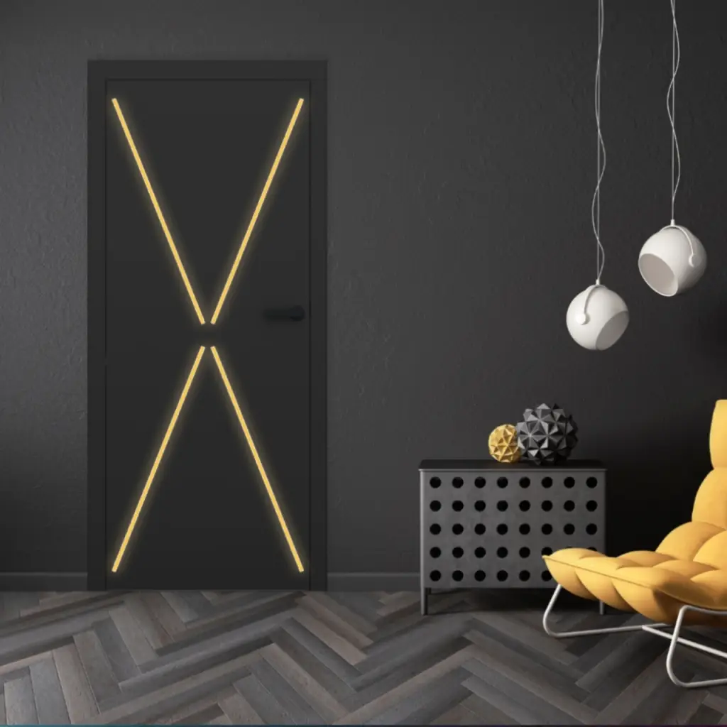 Drzwi gamingowe XDOOR, Drzwi wewnętrzne, X DOOR, Interdoor