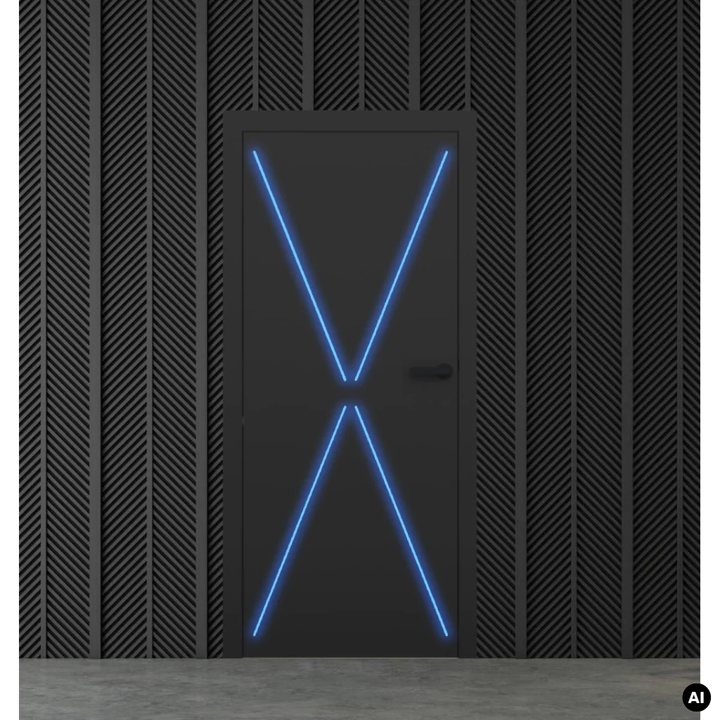 Drzwi gamingowe XDOOR, Drzwi wewnętrzne, X DOOR, Interdoor