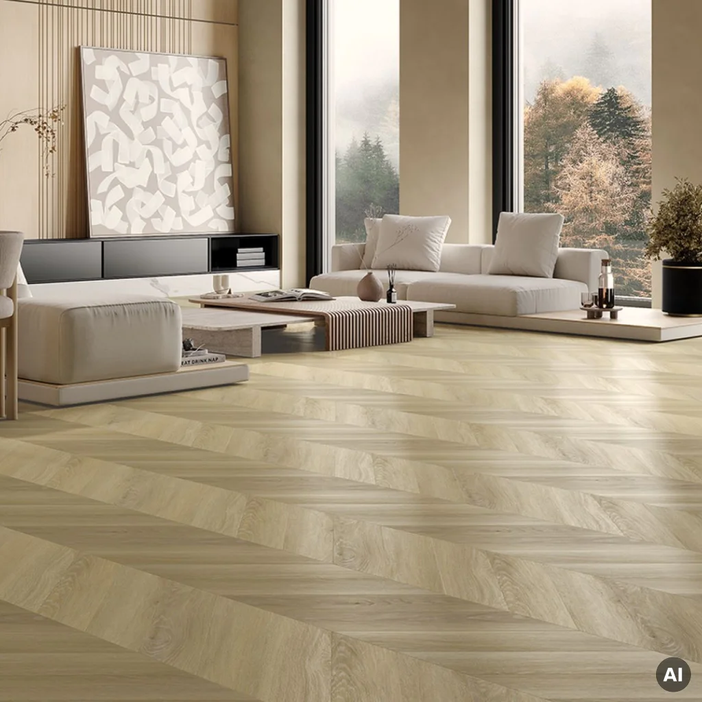Panele winylowe SPC Jodełka Dąb Johannes Klasa 33 5 mm TAK, 5905167873298, Panele winylowe, Amaron Chevron, Arbiton