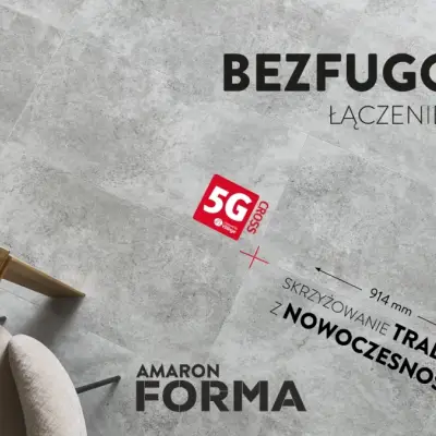 Panele winylowe SPC Ninaventura Grey CAF 262 Klasa 33 5 mm, 5905167876787