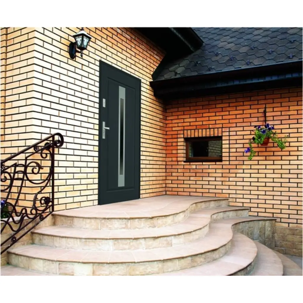 Drzwi zewnętrzne z ościeżnicą Primo 68 Lewe 90 , 4050-1208500, Drzwi zewnętrzne z ościeżnicą, Lakierowane, Setto