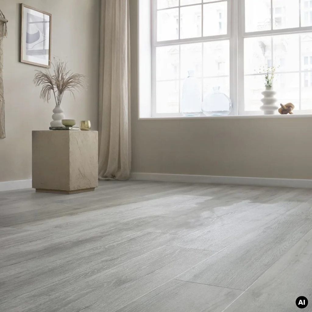 Panele winylowe ze zintegrowanym podkładem SPC Dąb Alaskan CAA 102 Klasa 33 6.3 mm TAK, 5905167861349, Panele winylowe, Amaron Wood Acoustic, Arbiton