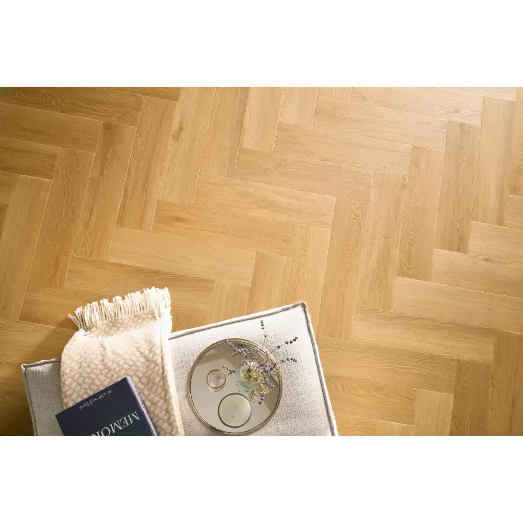 Panele winylowe SPC Jodełka Dąb Menor DAS223 Klasa 33 2.5 mm, 5905167857656, Panele winylowe, Amaron Herringbone Dryback, Arbiton