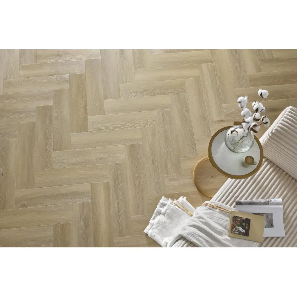 Panele winylowe SPC Jodełka Dąb Deventer DAS236 Klasa 33 2.5 mm, 5905167857687, Panele winylowe, Amaron Herringbone Dryback, Arbiton