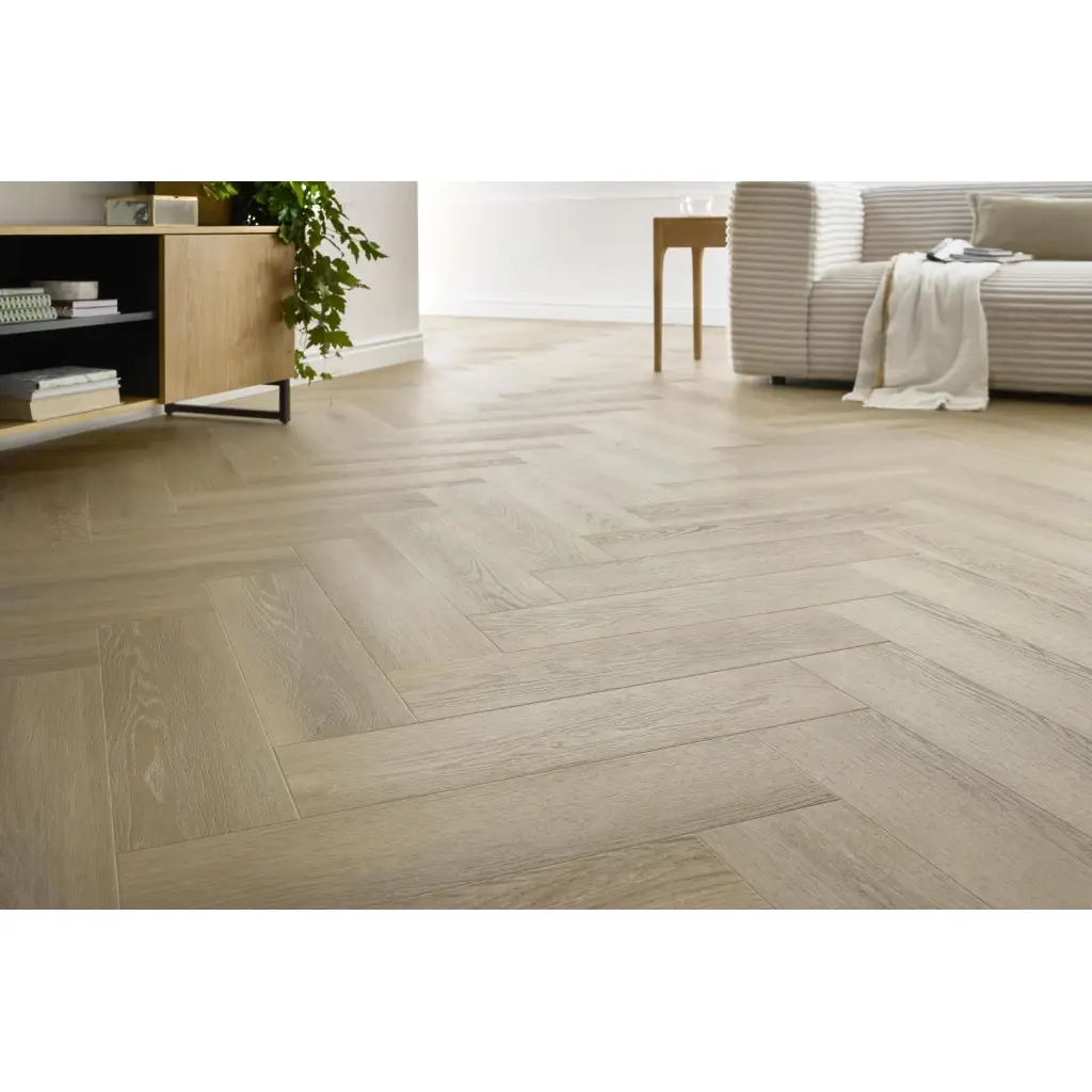 Panele winylowe SPC Jodełka Dąb Deventer DAS236 Klasa 33 2.5 mm, 5905167857687, Panele winylowe, Amaron Herringbone Dryback, Arbiton