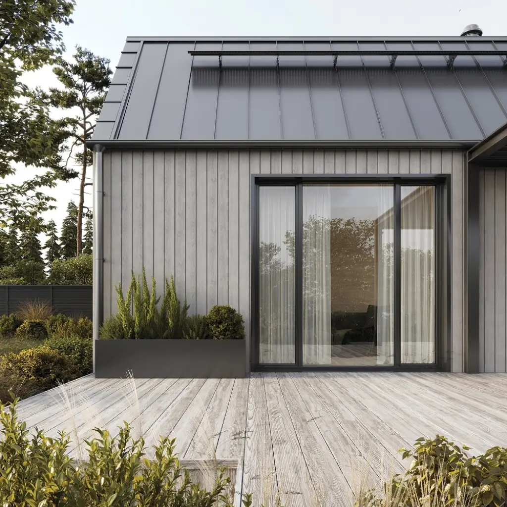 Panele Elewacyjne SVP-05 Dąb Polarny 3030458, Panele zewnętrzne, Panele Elewacyjne, Vilo