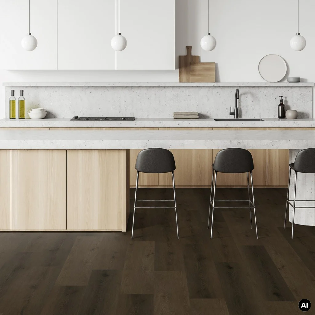 Panele winylowe SPC Tigris Chocolate Fudge Klasa 33 5 mm, TIG-5764-IB, Podłoga winylowa, Tigris, Lamett ParquetVinyl