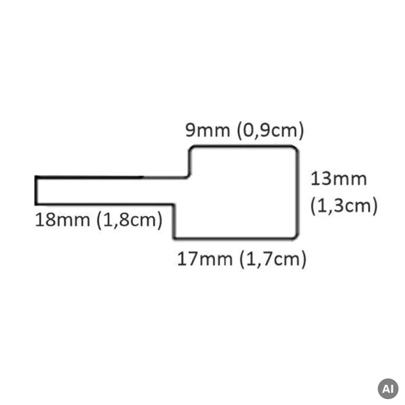 Listwa zakończeniowa Kaszmir Sahara Cream 3019 Prawa S, 120