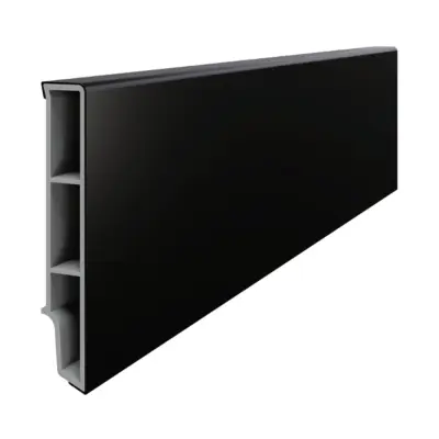 Listwa przypodłogowa Sempla Czarna 702A, 3030575