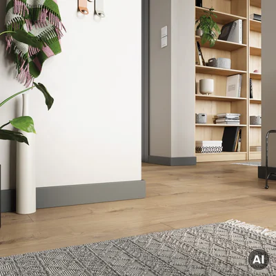 Listwa przypodłogowa Sempla Ciemnoszara 703A, 3030576