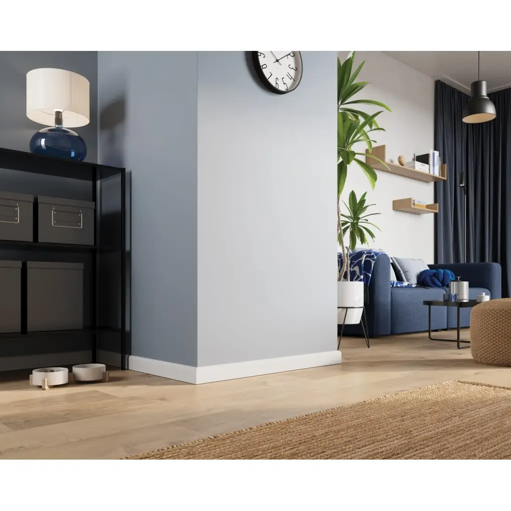 Listwa przypodłogowa Sempla Biała 707A, 3030581, Listwy przypodłogowe, Sempla, Vilo