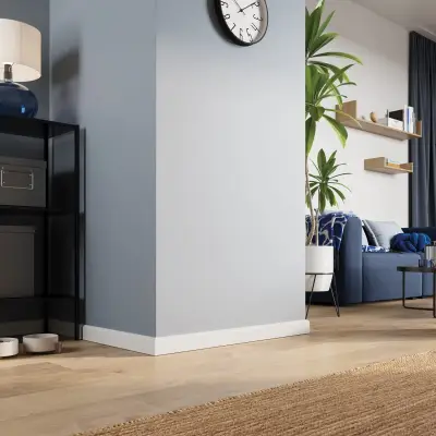 Listwa przypodłogowa Sempla Biała 707A, 3030581