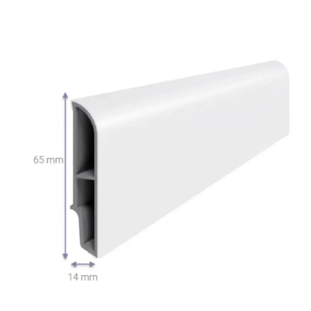 Listwa przypodłogowa Sempla Biała 707A, 3030581, Listwy przypodłogowe, Sempla, Vilo