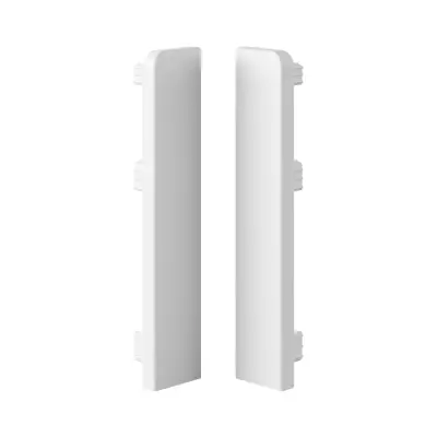 Zaślepki do listew Sempla 701A Białe Komplet Lewa + Prawa, 3030582