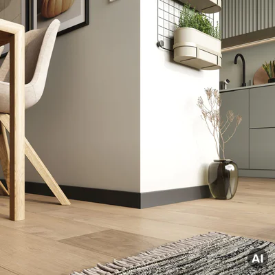 Zaślepki do listew Sempla 706A Czarne Komplet Lewa + Prawa, 3030587
