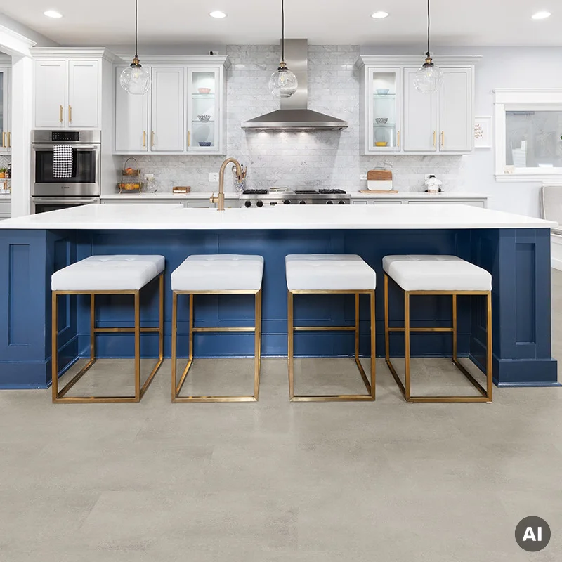 Panele winylowe SPC Caldera Concrete Pearl 405x810 mm CAL-40