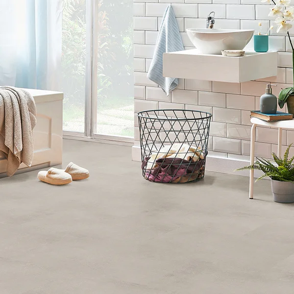 Panele winylowe SPC Caldera Concrete Salt Szary 6.5 mm Klasa