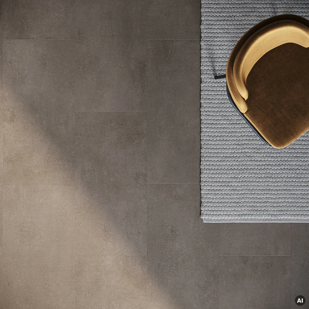 Panele winylowe SPC Caldera Concrete Shark 405x810 mm CAL-4027-IB  Klasa 33 6.5 mm, CAL-4027 (405*810)-IB, Podłoga winylowa, Caldera Concrete, Lamett ParquetVinyl