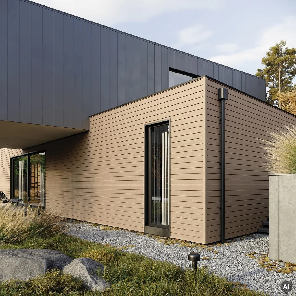 Listwa zakończeniowa J-Trim Dąb Balance SVP-15 3030465, Panele zewnętrzne, Vilo Akcesoria do paneli zewnętrznych, Vilo
