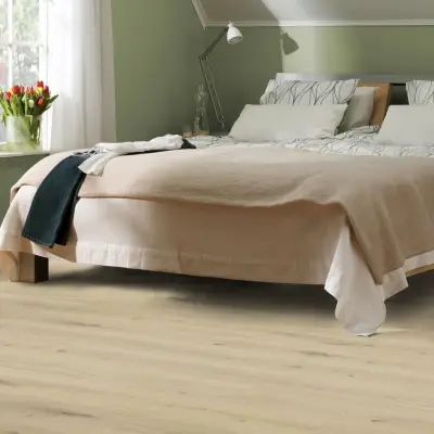 Panele winylowe ze zintegrowanym podkładem SPC Primary Oak Beige 260030003 Klasa 33 5 mm