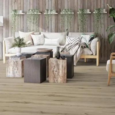 Panele winylowe ze zintegrowanym podkładem SPC Primary Oak Light Grey 260030006 Klasa 33 5 mm