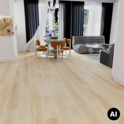Podłoga drewniana Dąb Biały Medio 1-lamelowy 14 mm, BC8-DBB1-OX4-RXR-D14155-F