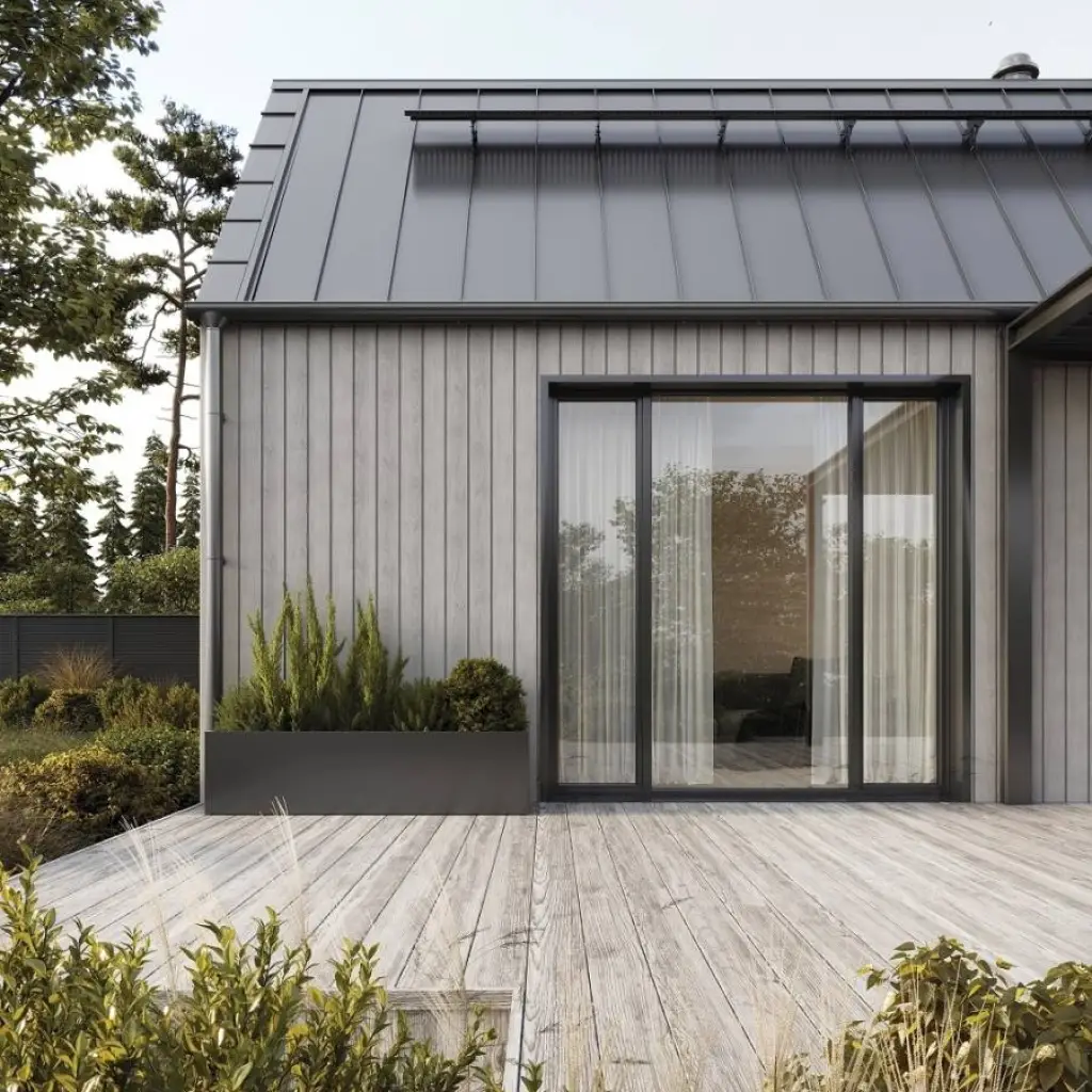 Listwa Łącznik Dąb Polarny SVP-18 3030486, Panele zewnętrzne, Vilo Akcesoria do paneli zewnętrznych, Vilo