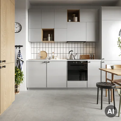 Panele winylowe SPC Concrete Light 60x60 Beton Szary Matowy 6067230 Klasa 33 5 mm