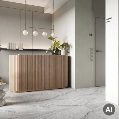 Panele winylowe SPC Ash Grey 60x60 Marmur Kamień Szary Jasny Matowy 6067234 Klasa 33 5 mm