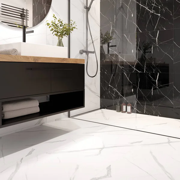 Panele winylowe SPC Calacatta White Jasny 5 mm Klasa 33, 606