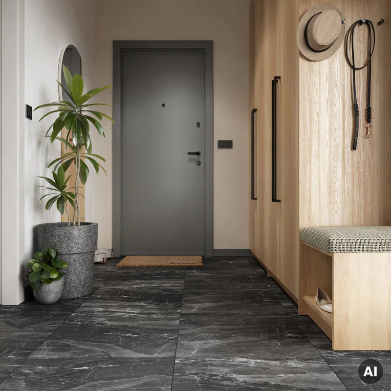 Panele winylowe SPC Dark Stone 5 mm Klasa 33, 6067238 - 2