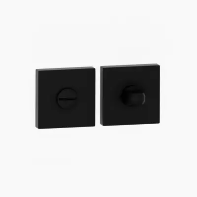 Rozeta kwadratowa BELLA QR56 do WC CZARNY , N656345