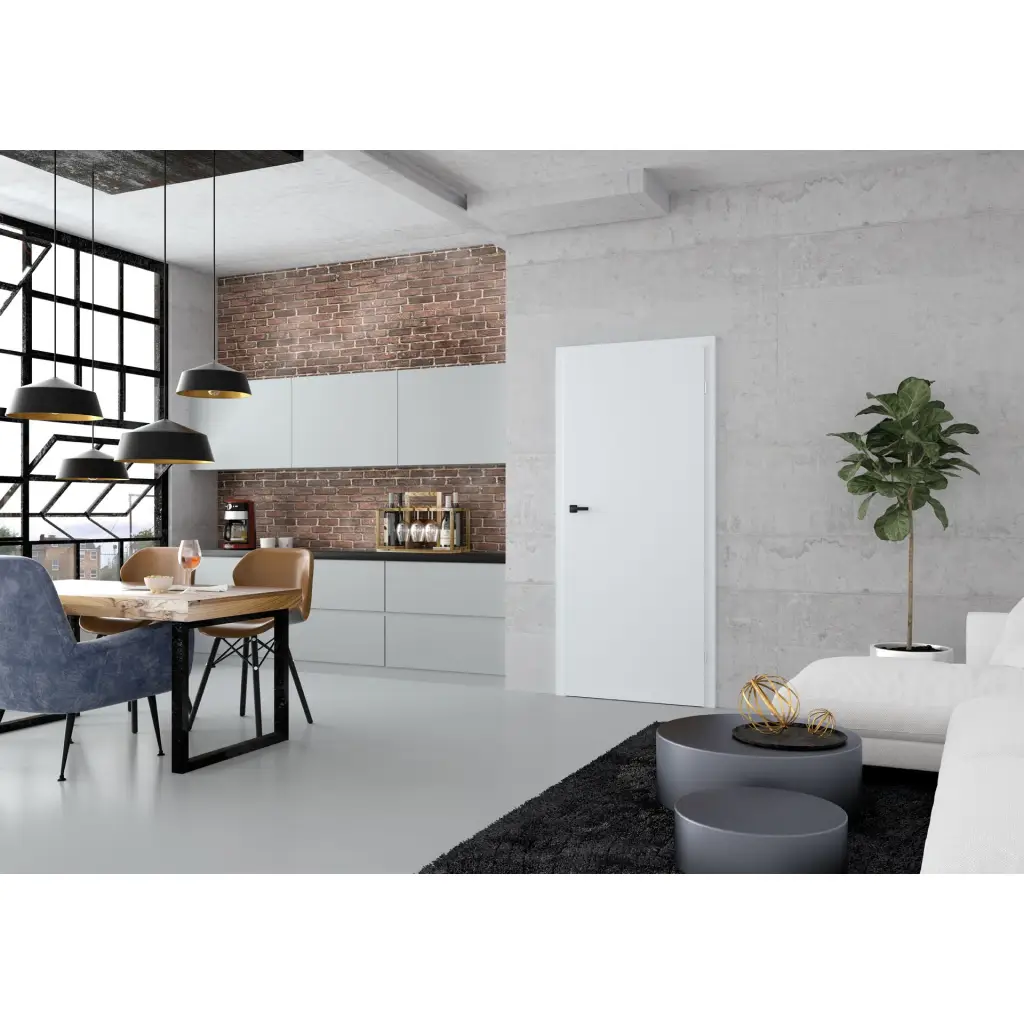 Ościeżnica regulowana Finish z kątownikiem T80 95-115 90cm Prawa przylgowa, 5901316111525, Ościeżnica, Ościeżnica regulowana DRE, DRE