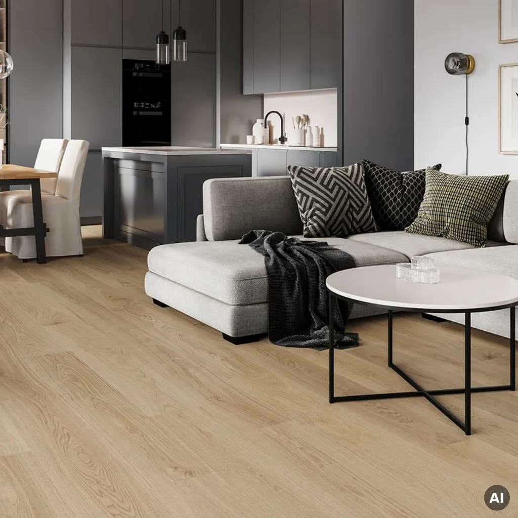 Panele winylowe SPC Dąb Lniany Klasa 34 5 mm, SW4IMX-FKXPX-DP5XXX-EFLAA, Panele winylowe, Next Step L, Barlinek