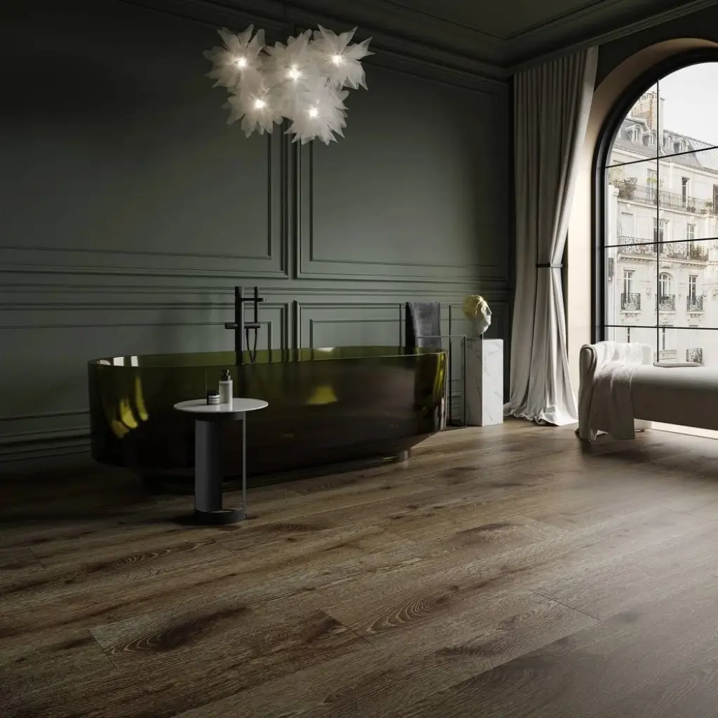 Panele winylowe ze zintegrowanym podkładem SPC Dąb Kawowy DP5000012  Klasa 34 6 mm, SW4IMO-HKXPX-DP5XXX-ECOCF, Panele winylowe, Next Step L+, Barlinek