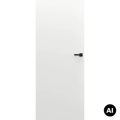 Drzwi ukryte Porta HIDE Bezprzylgowe (otwierane na zewnątrz) Lewe 70cm płyta, SPA1110L07LBP0A7V0O000