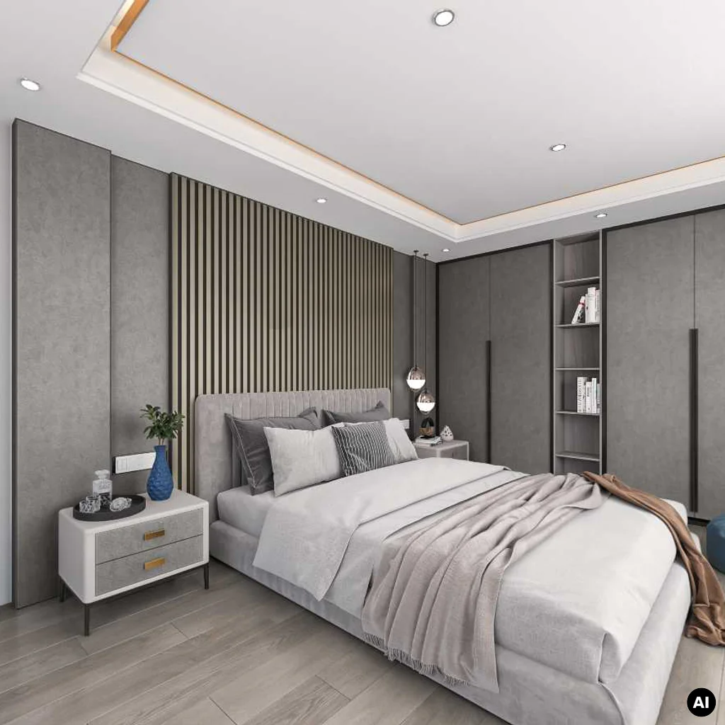 Lamele akustyczne Matt Soft Touch New Grey L729, 120044191, Lamele, Lamele akustyczne MDF, AGT