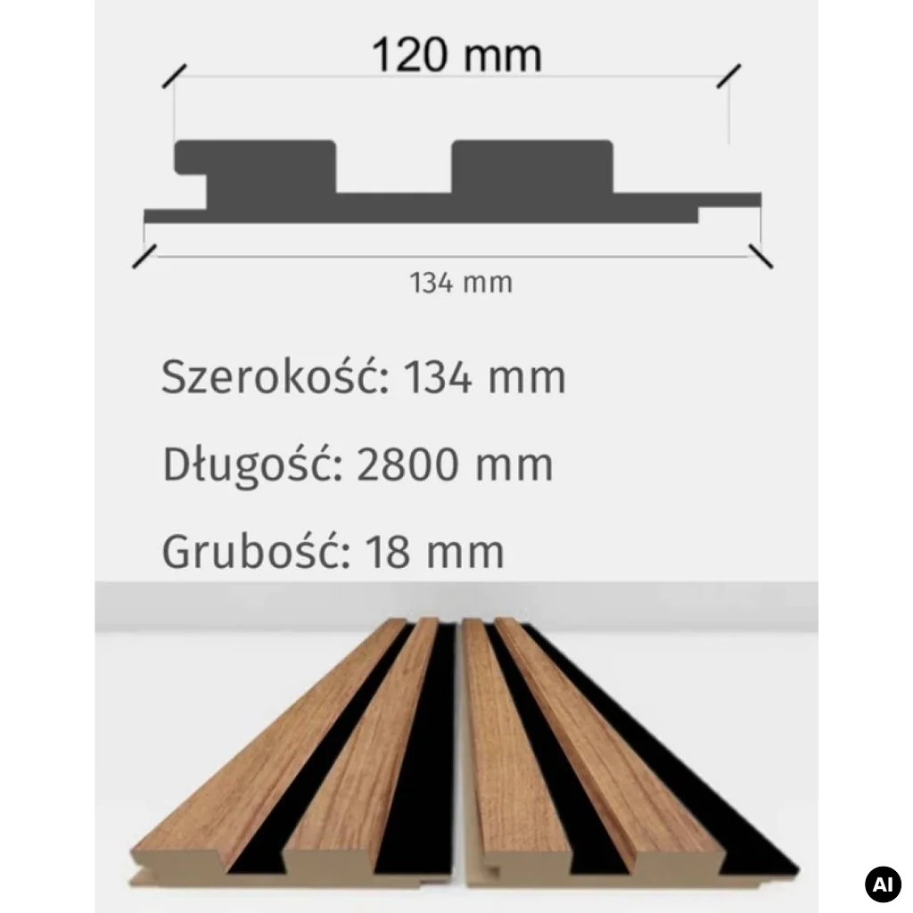 Lamele Akustyczne Matt Soft Touch Relax Green L 735, 120046850, Lamele, Lamele akustyczne MDF, AGT