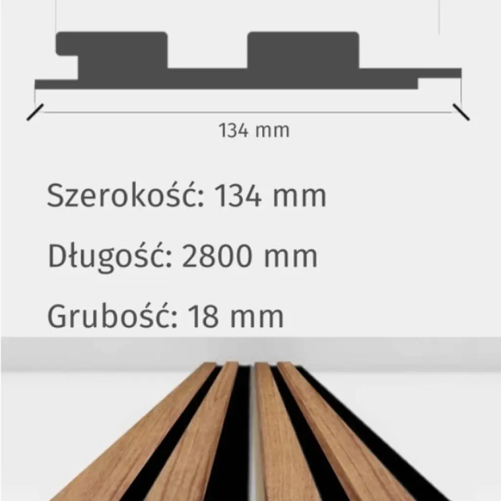 Lamele Akustyczne Supramat Glamorous Pasific L 3029, 120046848, Lamele, Lamele akustyczne MDF, AGT