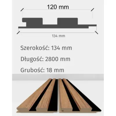 Lamele Akustyczne Supramat Glamorous Pasific L 3029, 120046848