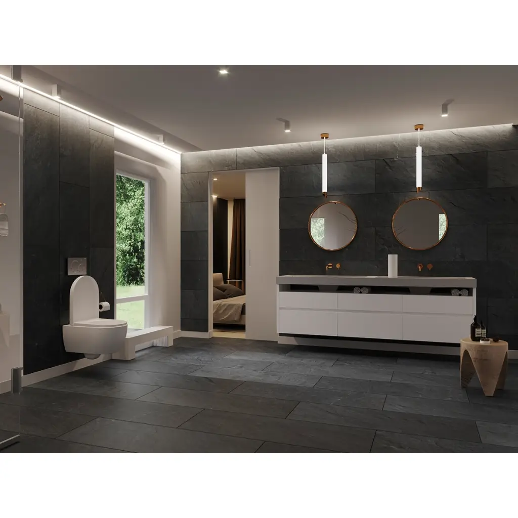 Panele winylowe Negrar off black 57614  Klasa 34 3 mm, Panele winylowe, Ceramin Tiles, Classen
