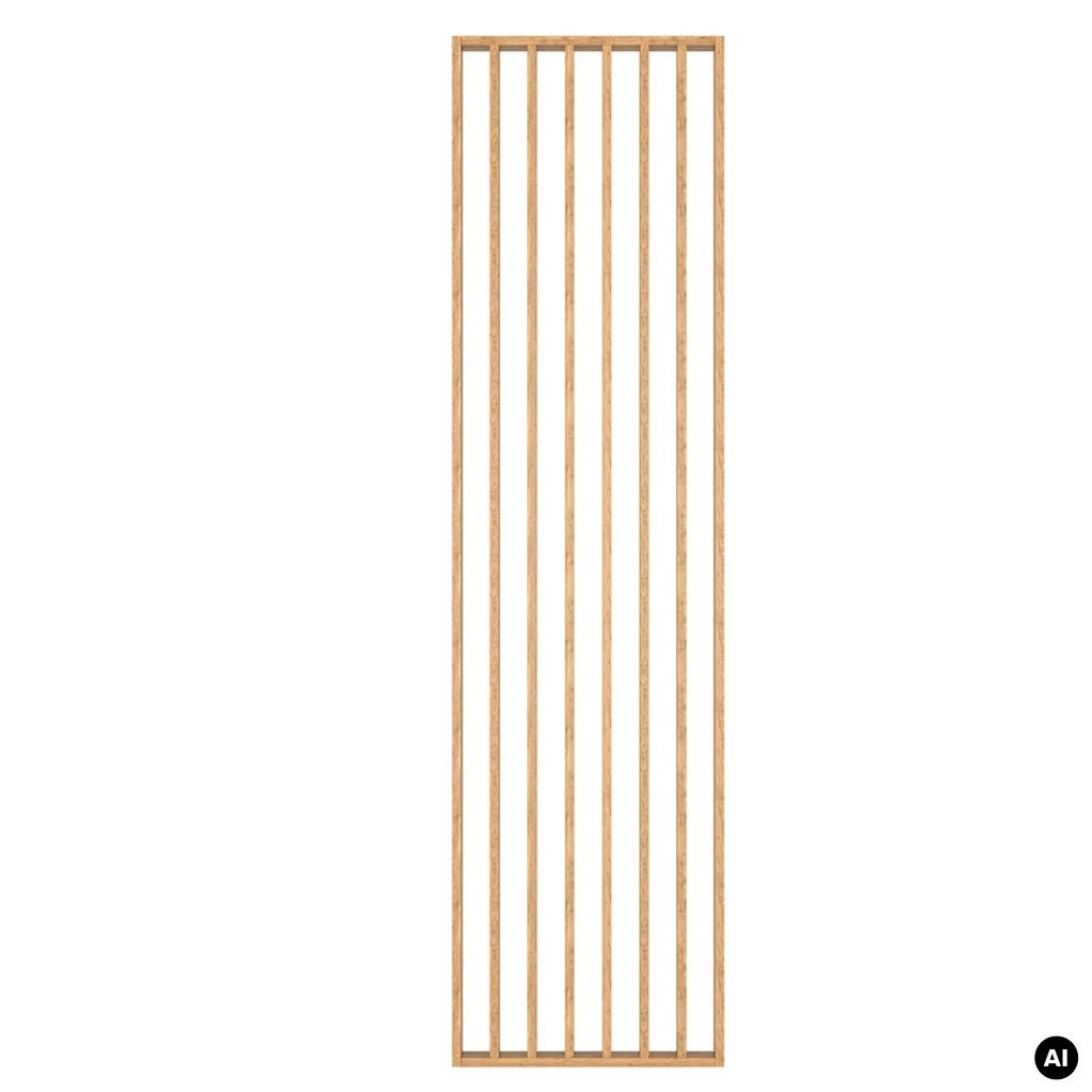 Lamele Ścianka lamelowa Woodwall Dąb Saragossa, 33610329001, Marbet Design